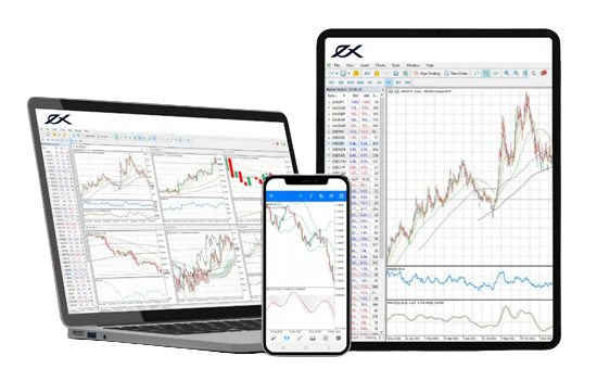 Exness交易平台界面